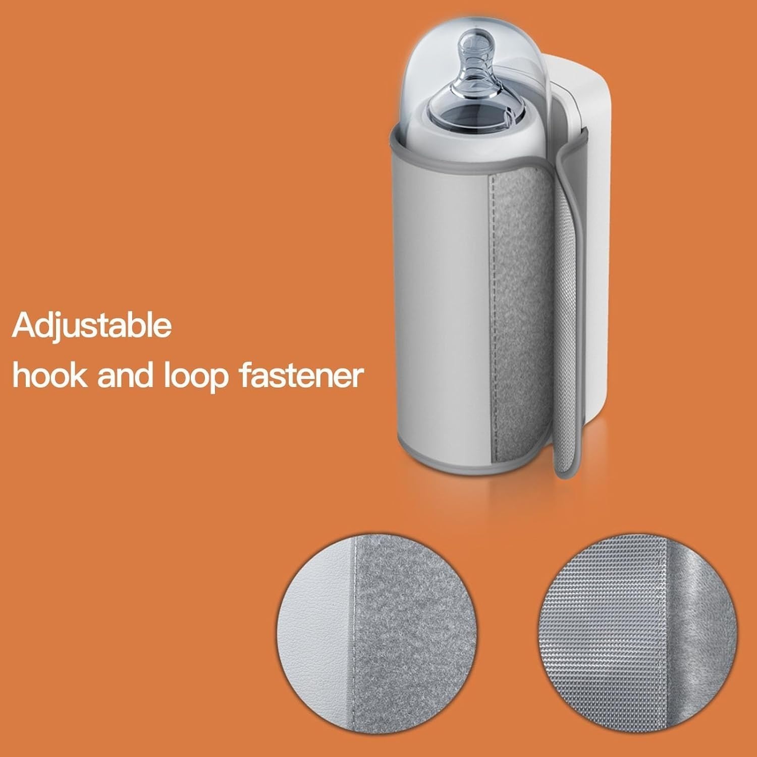 Portable Rechargeable Baby Bottle Warmer | Fast 1-Min Heating, USB Powered, 6 Temperature Levels – Mini & Travel-Friendly Milk Heater for Babies - Image 2