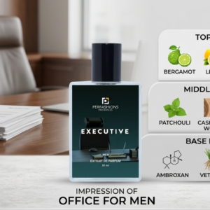 Executive – Impression of Office for Men | Woody Spicy Extrait de Parfum for Men | 50ml with Premium Box & Carry Bag
