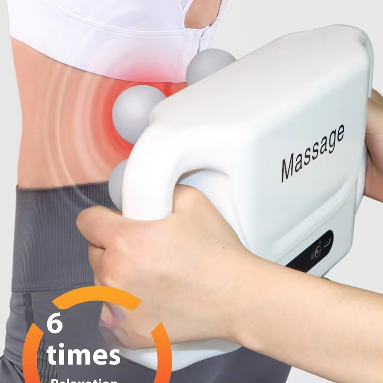 6 Head Deep Tissue Massage Gun – Muscle Relaxation & Pain Relief Therapy Tool-Muscle Therapy Tool- Head Massager - Image 3