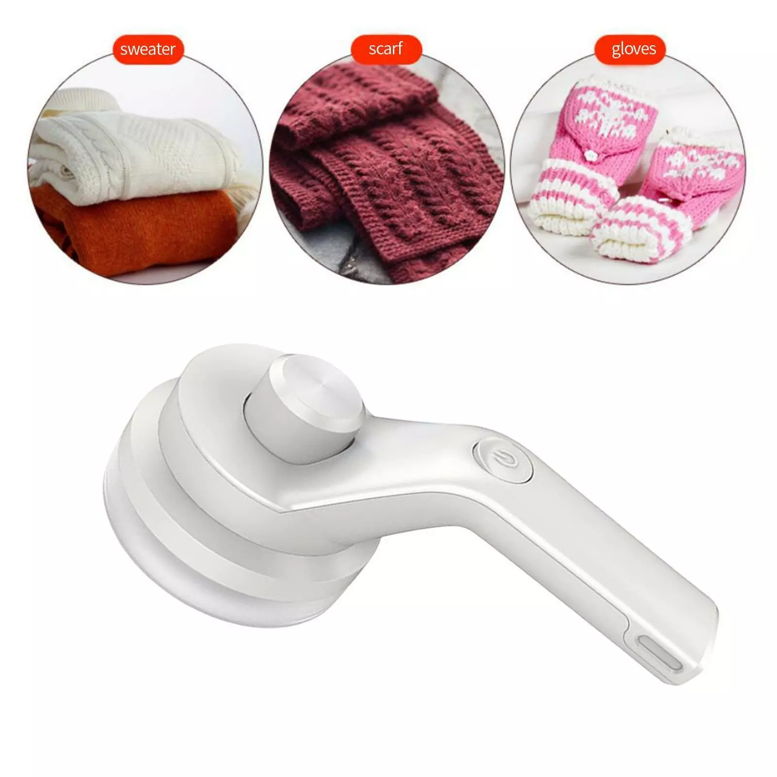 Portable Lint Remover Rechargeable USB Lint Remover Pet Hair Pilling Remover Tool Depiller for Carpet Furniture - Image 2