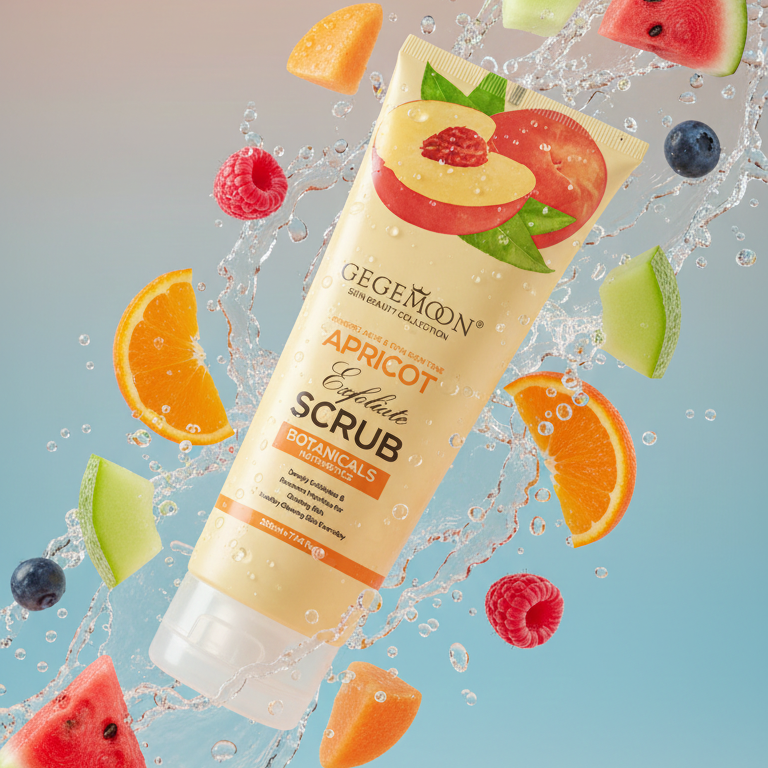 Gegemoon New Fruity Exfoliation Scrub – Deep Cleansing & Brightening Body Scrub (200ml)