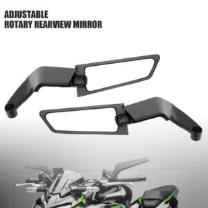 Universal Aerodynamic Rotary Adjustable Motorcycle Wind Wing Rearview Mirrors
