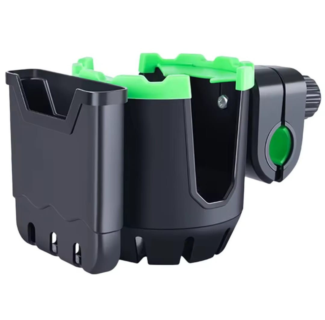 2-In-1 Universal Cup Phone Drinks Holder Bicycle Adjustable Cell Phone Holder Water Bottle Multifunctional Universal Cup Holder - Image 2