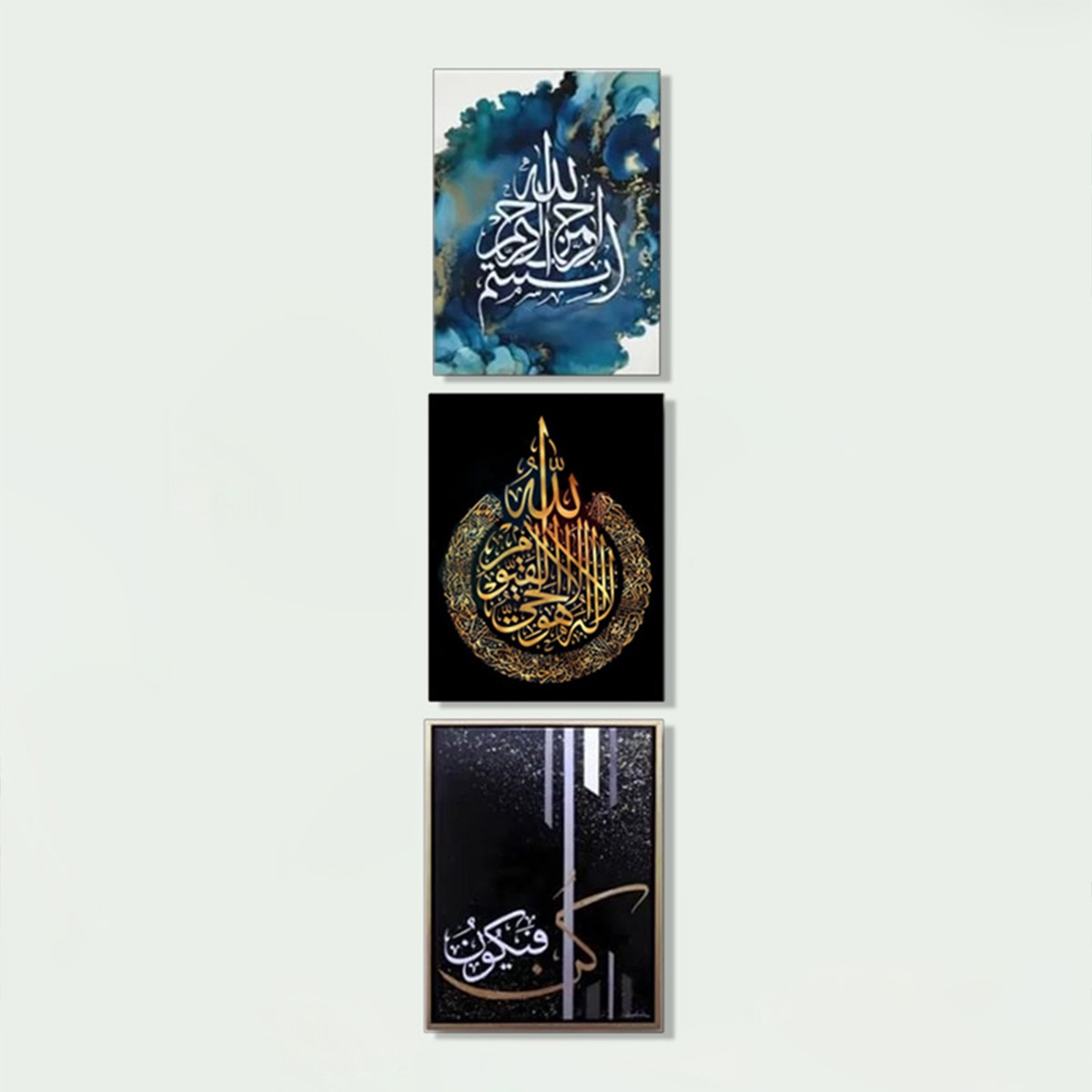 Set of 9 Premium Wall Art Photo Tiles – Modern Home Decor Sets