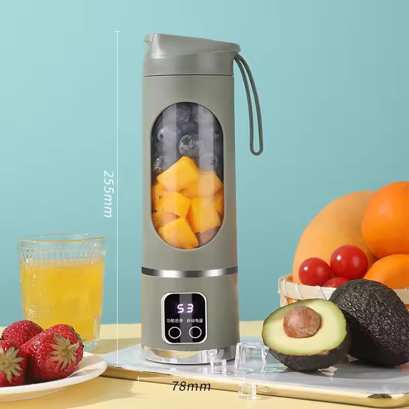 Portable USB Rechargeable Blender & Juicer – Personal Wireless Mini Smoothie Maker with Stainless Steel Blades for Shakes & Juices - Image 2