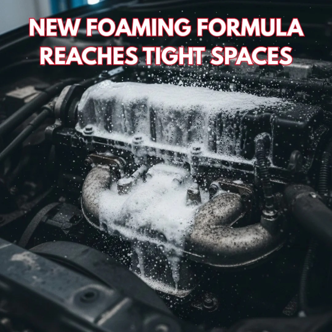 THREE GUYS Engine Cleaner & Degreaser | Foaming Formula | German Engineered Fast-Dry Spray (250ml) - Image 2