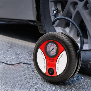 Portable Car Air Pump 260PSI DC 12V Electric Compressor Powerful Tyre Inflator For Car Truck SUV Motorcycle