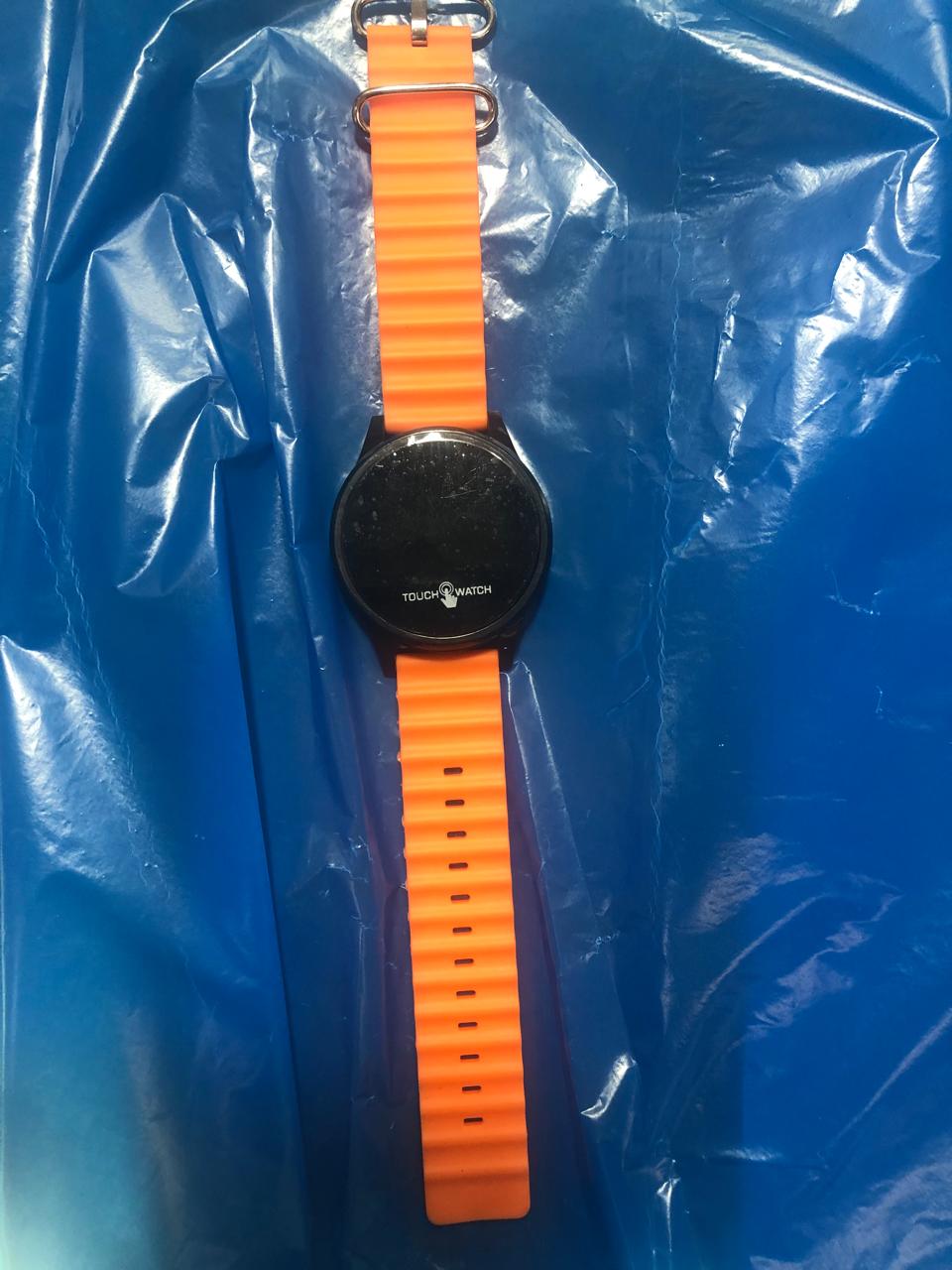 Digital Touch Watch Stylish LED Display Casual Wear (Without Box)