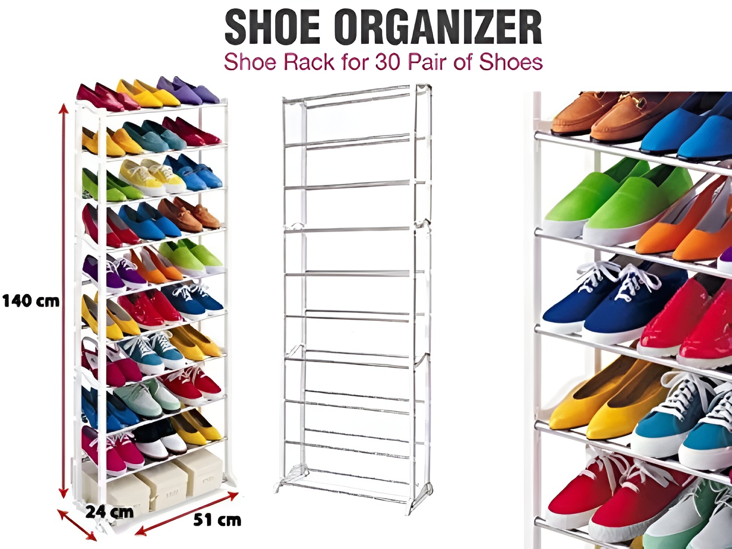 Amazing Shoe Rack Organizer | 10 Layer - Image 2