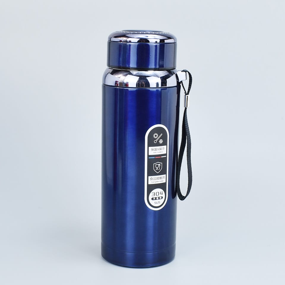 800ml / 1000ml Stainless Steel Thermos Bottle Vacuum Insulated Leakproof Water Bottle for Travel Gym Office