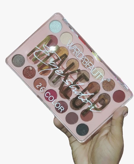Warda Beauty 26 colors Matte Long Lasting Pigmented Eyeshadow palette