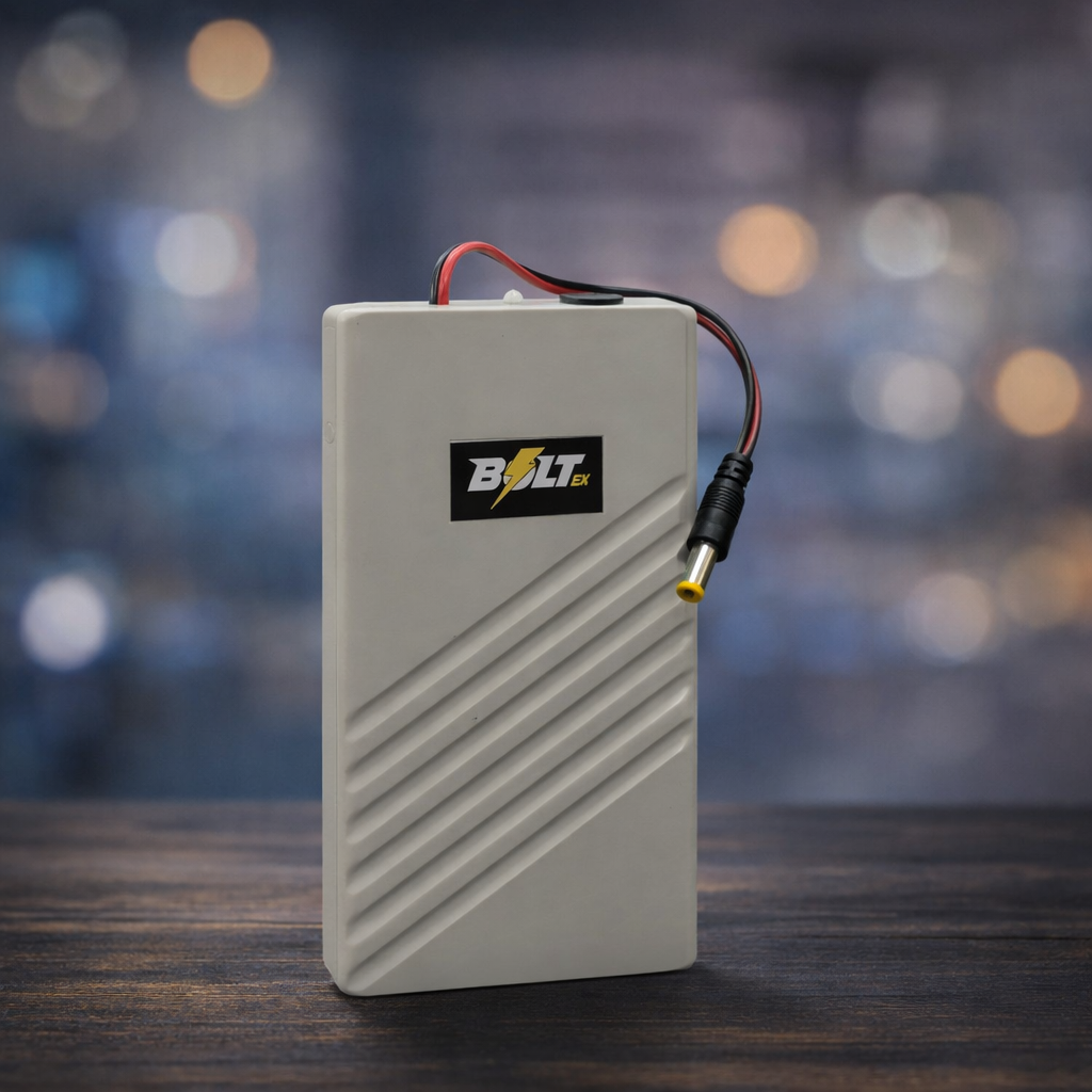 Bolt/ex 12V Router Power Bank on / off Buttonβ High-Performance UPS for Non-Stop Internet (3-4 Hours Backup) - 20000Mah Battery - Image 2
