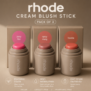 Rhode Cream Blush Stick Pack of 3