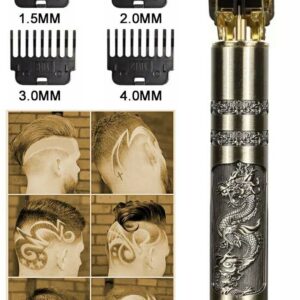 (metal Body) T9 Electric Shaver Man Cordless Hair Beard Trimmer For Men Haircut Shaving Machine Tools Barber Accessories