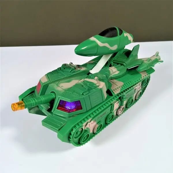 2βinβ1 Military Aircraft & Tank Toy | Transformable Fighter Jet & Tank | Durable & Safe for Kids (random colour) - Image 4