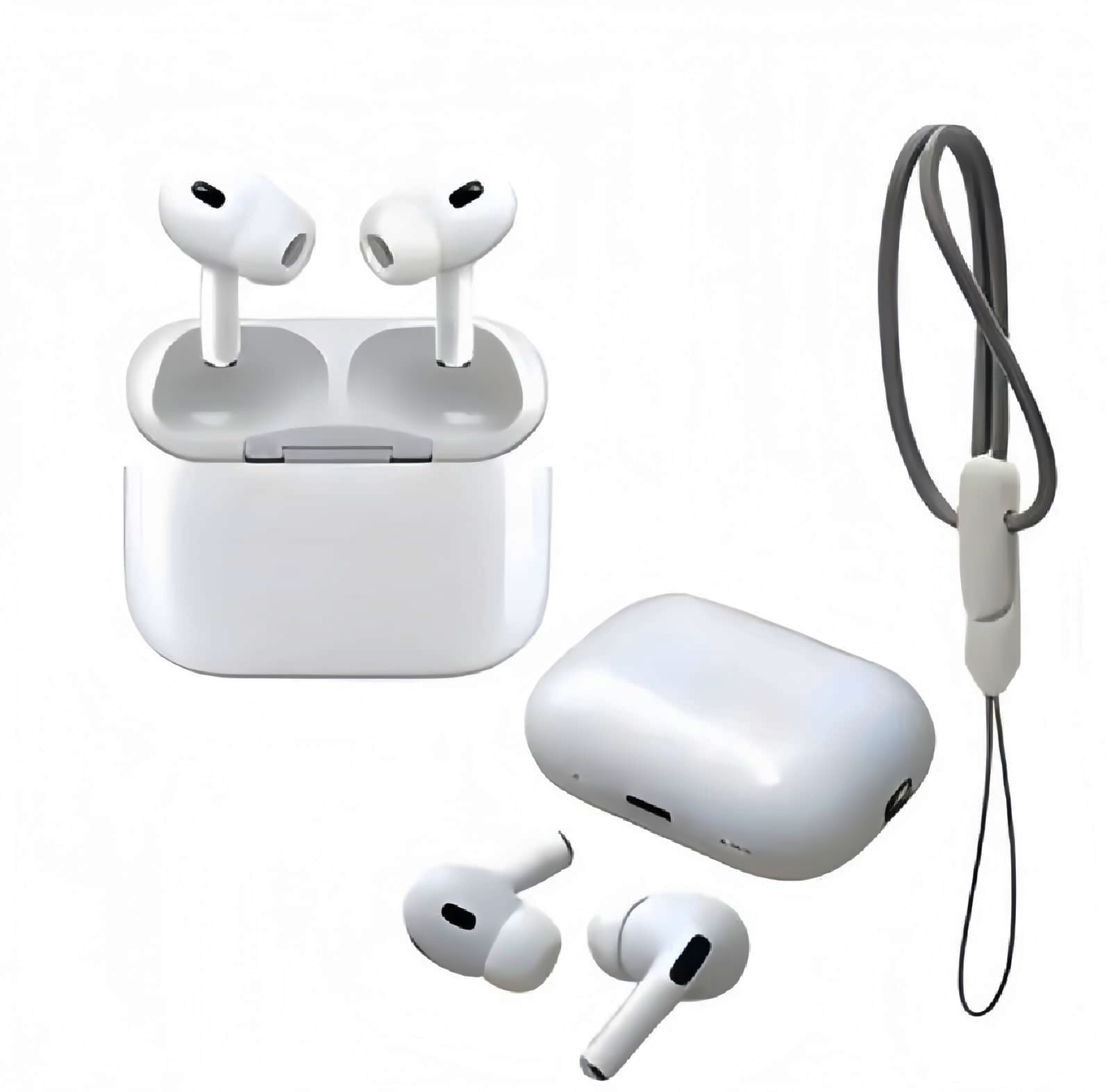 AirPods Pro 2nd Generation Replica Wireless Earbuds – Premium Bluetooth Earphones with Charging Case - Image 4