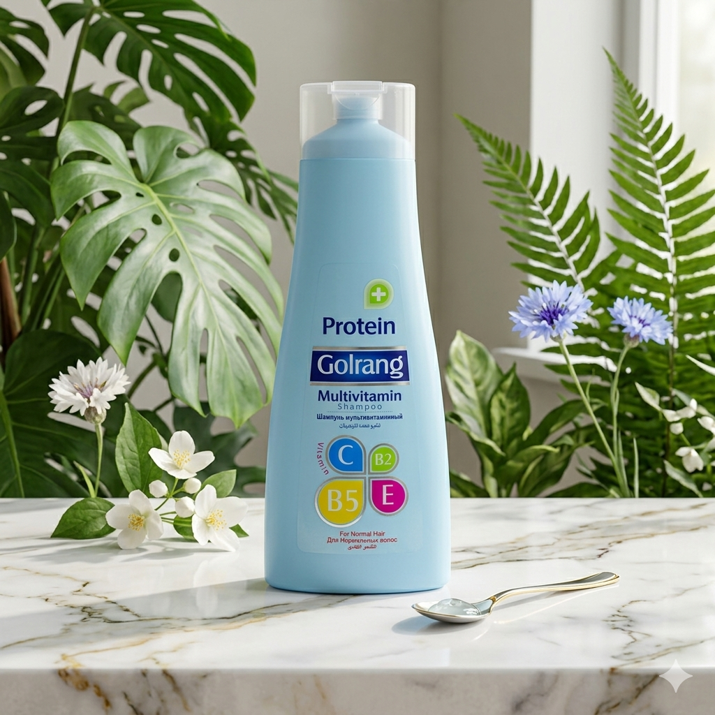Protein Golrang Multivitamin Shampoo Strengthening & Nourishing Hair - Image 2