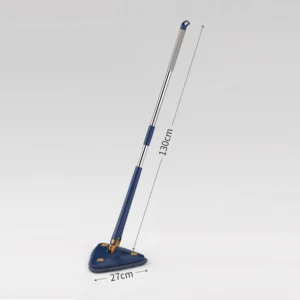 Extended Triangle Mop 360 Twist Squeeze Wringing X-Type Window Glass Toilet Bathroom Floor Household Cleaning Ceiling Dusting