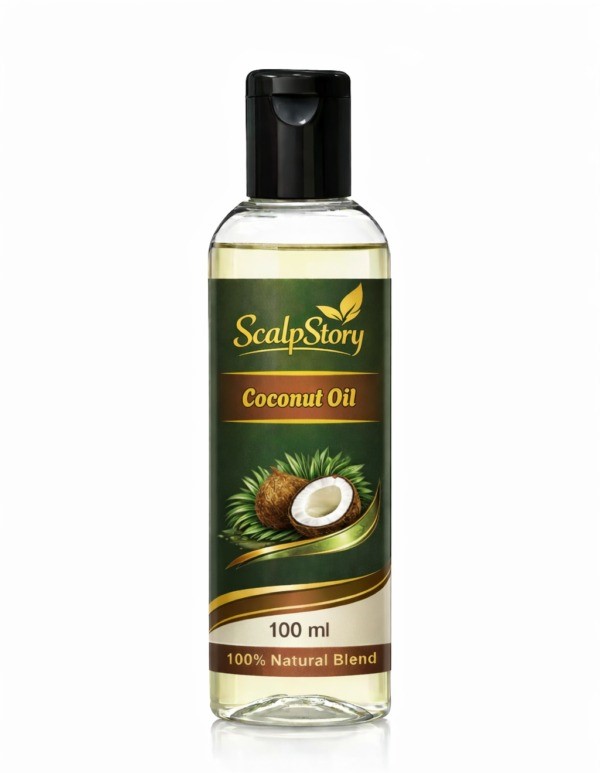 Coconut Hair Oil | Pure Natural Oil | Deep Hair Nourishment | Smooth, Shiny & Healthy Hair | 100ml - Image 2