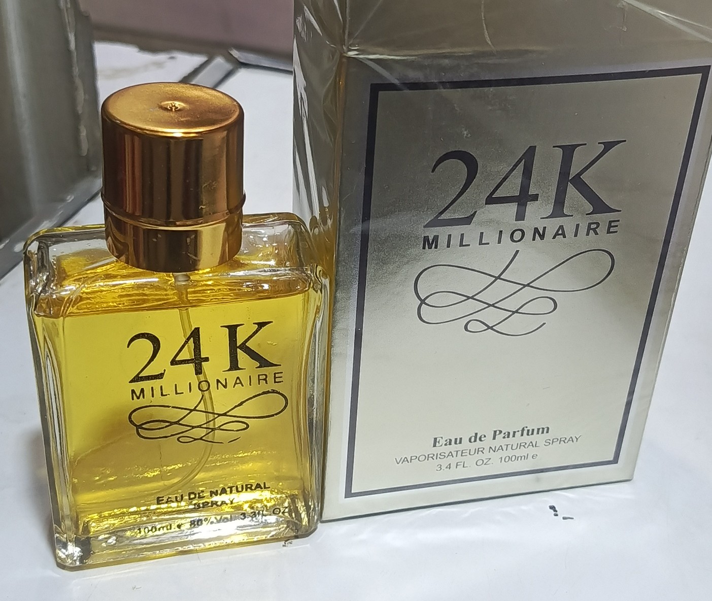 24K MILLIONAIRE Eau De Parfum for Men – Premium Long-Lasting Luxury Vaporisateur Natural Spray - 100ml - Image 2