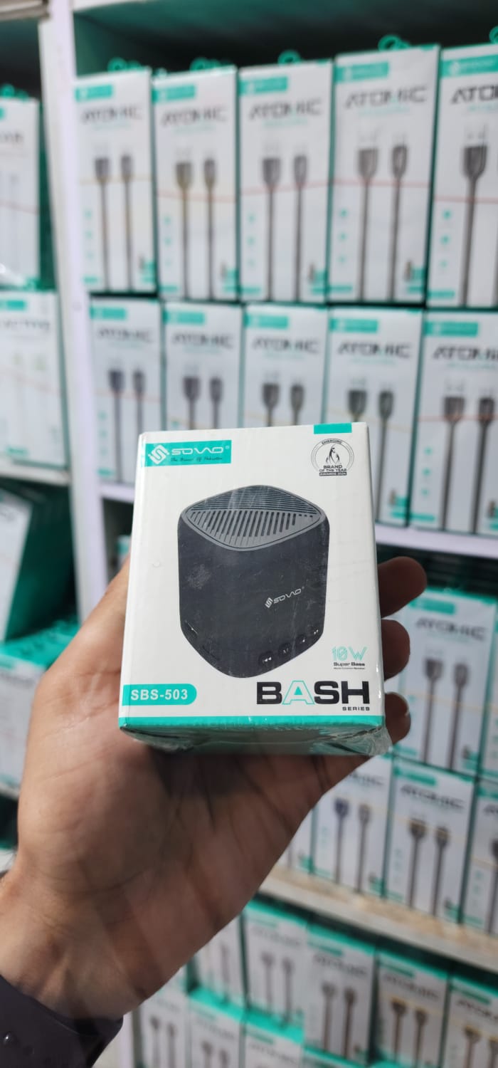 SOVO SBS-503 BASH Series 10W Super Bass Multi-Function Bluetooth Speaker - Image 4