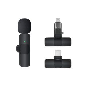 K9 Collar Wireless Microphone iPhone/Android & Type C Supported Wireless Microphone With ( i Phone Connector )