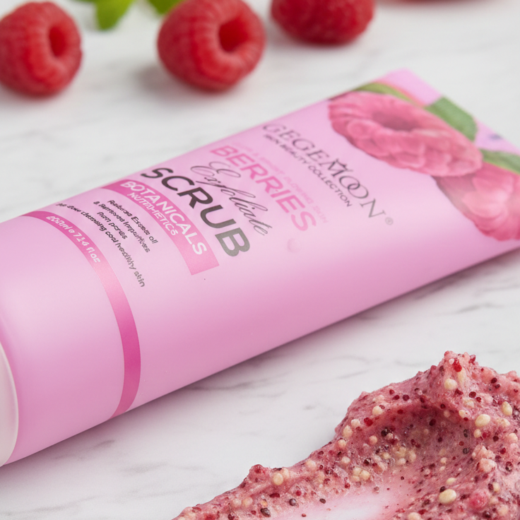 Gegemoon New Fruity Exfoliation Scrub – Deep Cleansing & Brightening Body Scrub (200ml) - Image 3