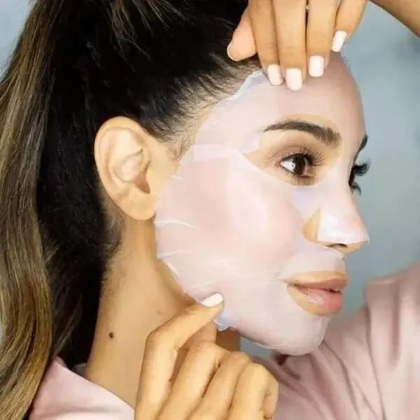 Whitening Face Sheet Mask Set Of 6 Multicolor Hydrating Brightening Skin Care Masks For Radiant Smooth And Glowing Skin | Random Flavor - Image 3