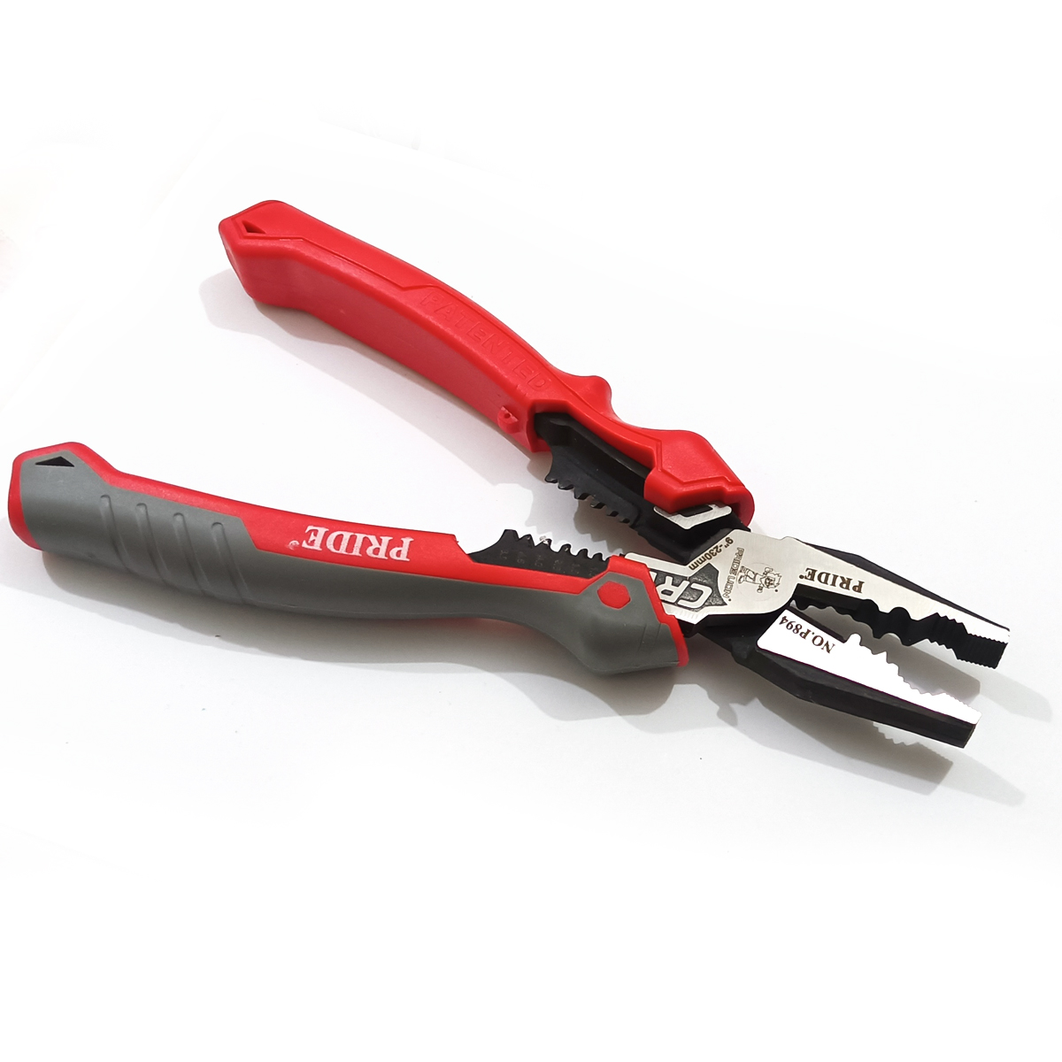 PRIDE Professional Combination Pliers 8 Inch (230mm) Heavy Duty Multi-Purpose Hand Tool - Image 3