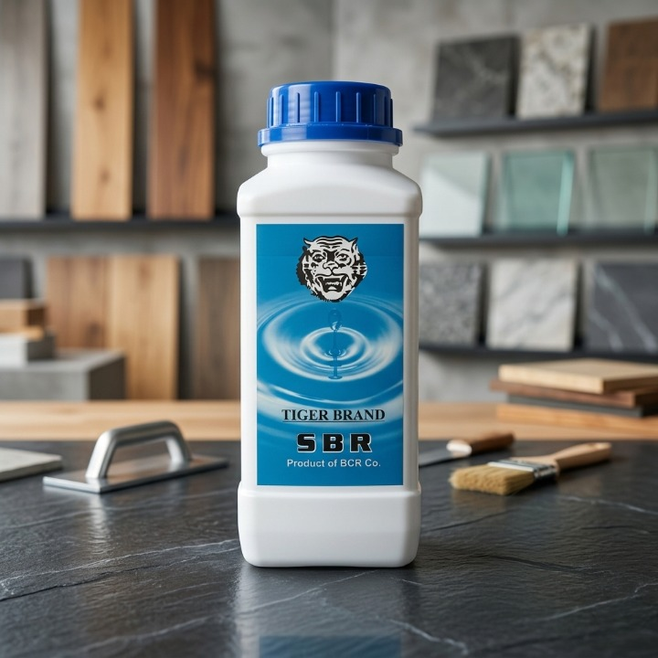 SBR High Quality Tiger Brand Waterproofing Admixture – Strong Bonding Agent for Cement & Concrete - Image 4