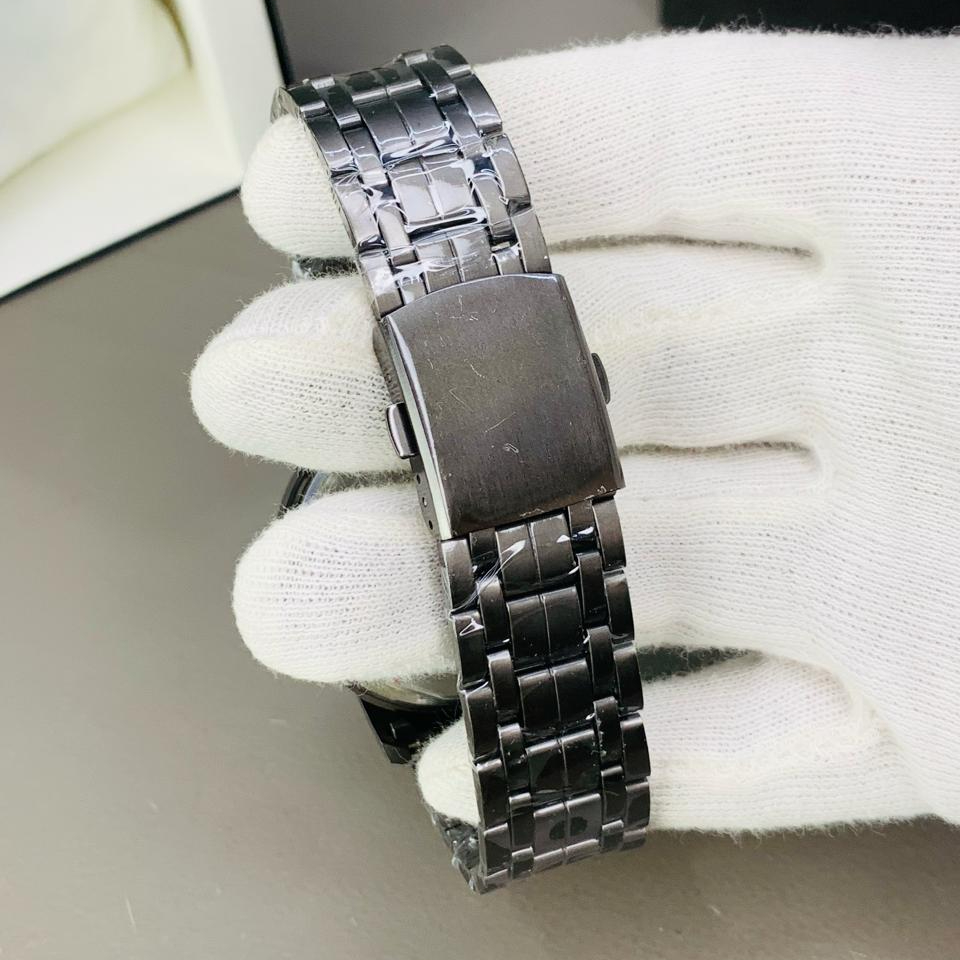 Black Stainless Steel Magnetic Ball Watch Providing Modern Design Everyday Style Support - With Box - Image 2