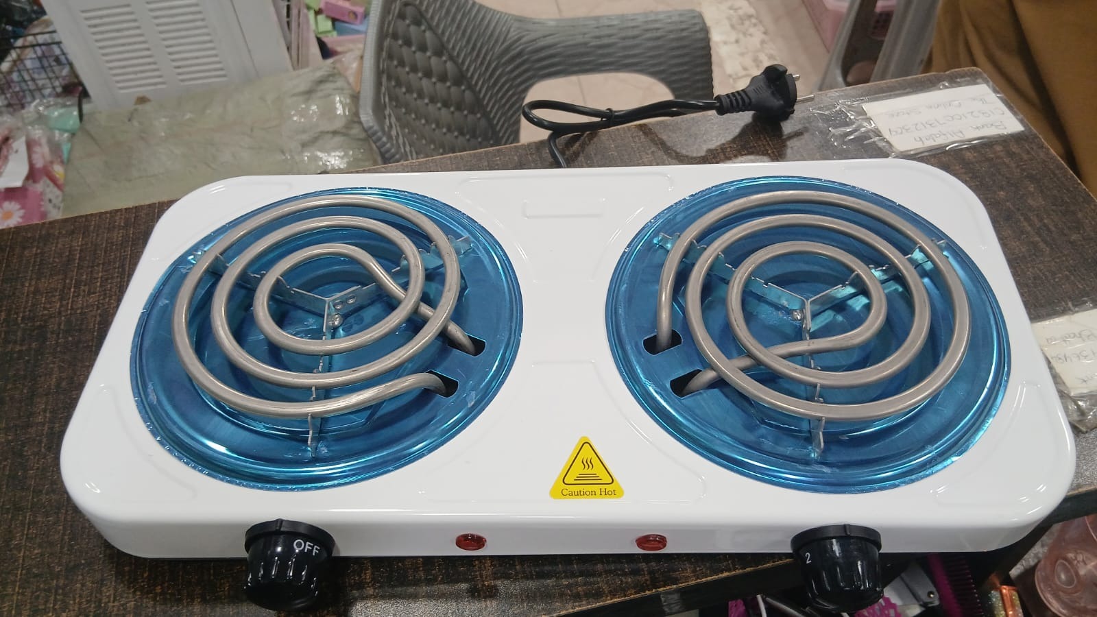 Double Electric Stove – 2000 Watt Dual Hot Plate Cooker with Twin Coil Burners | Fast Heating, Energy-Efficient Electric Cooking Stove for Home, Hostels & Outdoor Use - Image 4