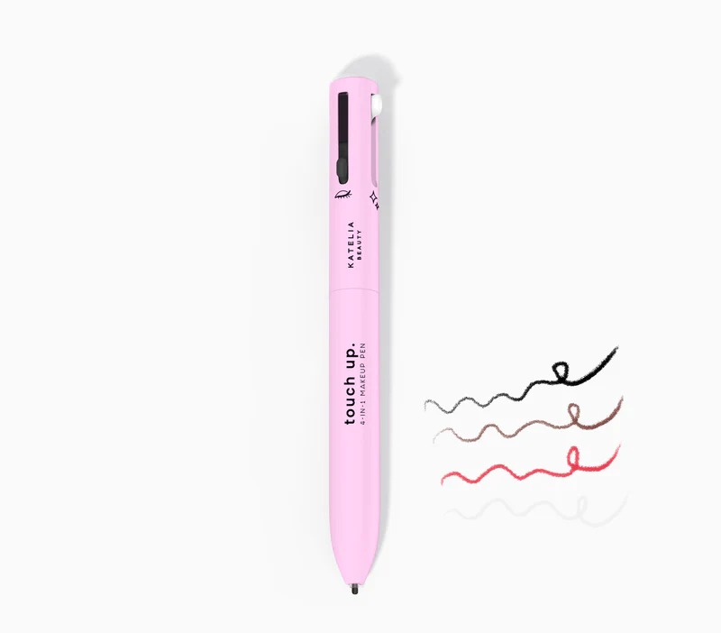 4-in-1 Makeup Pen (Eye Liner, Brow Liner, Lip Liner, & Highlighter)Touch Up - Image 4