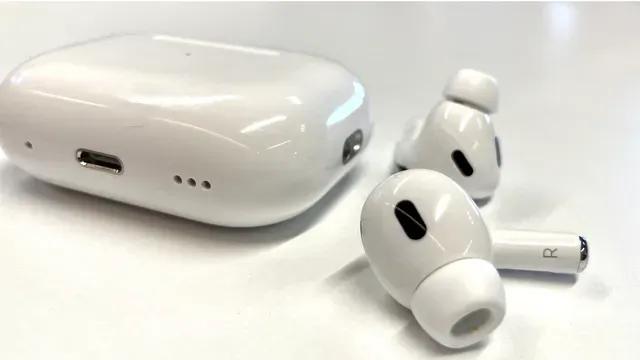 Airpod Pro 2 White Bluetooth 5.3 Noise-Cancelling Earbuds with Charging Case - Image 2