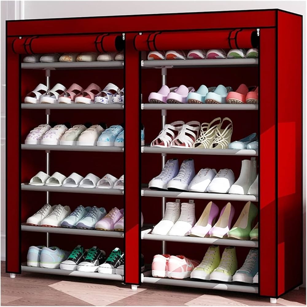 Shoe Rack Organizer Detachable Washable Shoe Rack Multi Layer Non Woven Shoe Cabinet - Image 2
