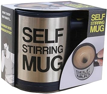 Self Stirring Mug (Cell Operated) (Random colors) - Image 3