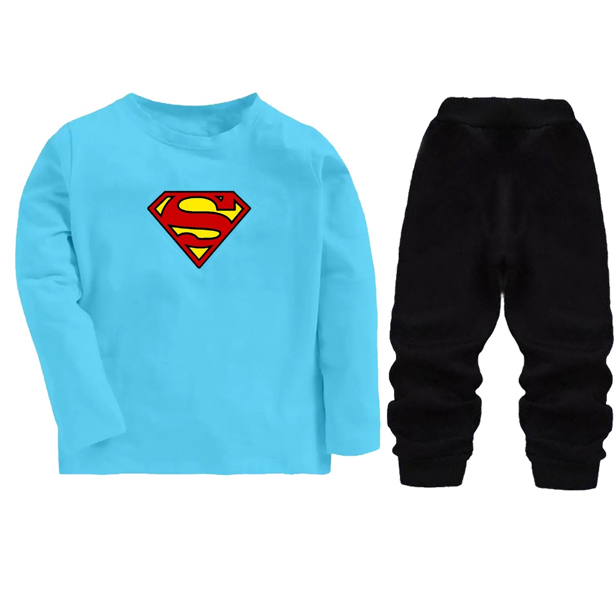 New Summer Tracksuit T-Shirt & Trouser Set for Kids – Soft Comfortable Fabric Casual Sportswear Outfit for Boys & Girls