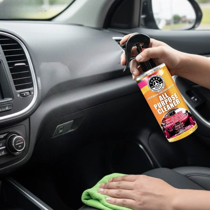 All Purpose Cleaner – APC – Powerful Cleaning for Car & Home – Spray On, Wipe Off! | THREE GUYS (German Engineered) – 250ml