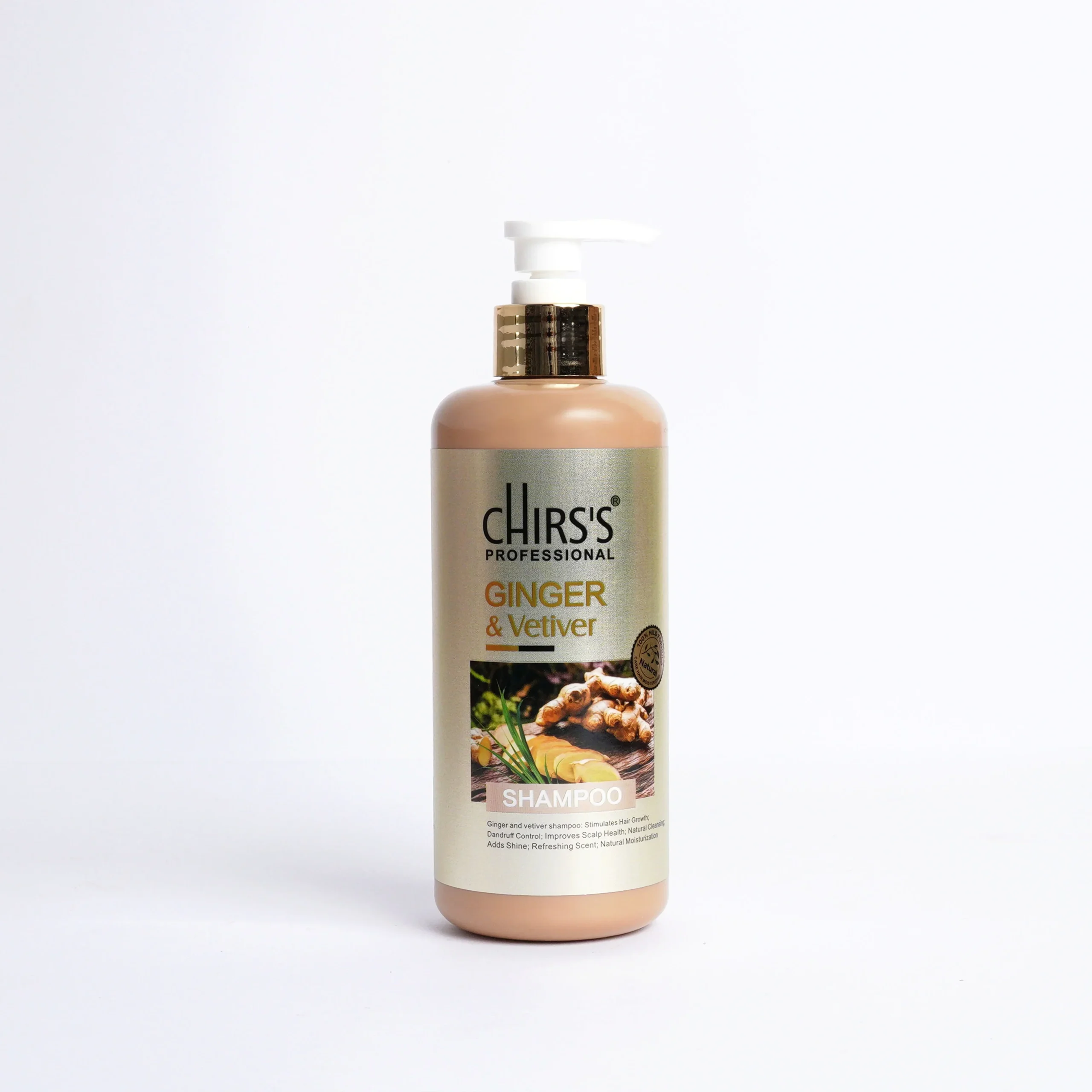 CHIRS'S UK GINGER AND VETIVER SHAMPOO 2IN1 TURKISH FORMULA (400ML) - Image 2