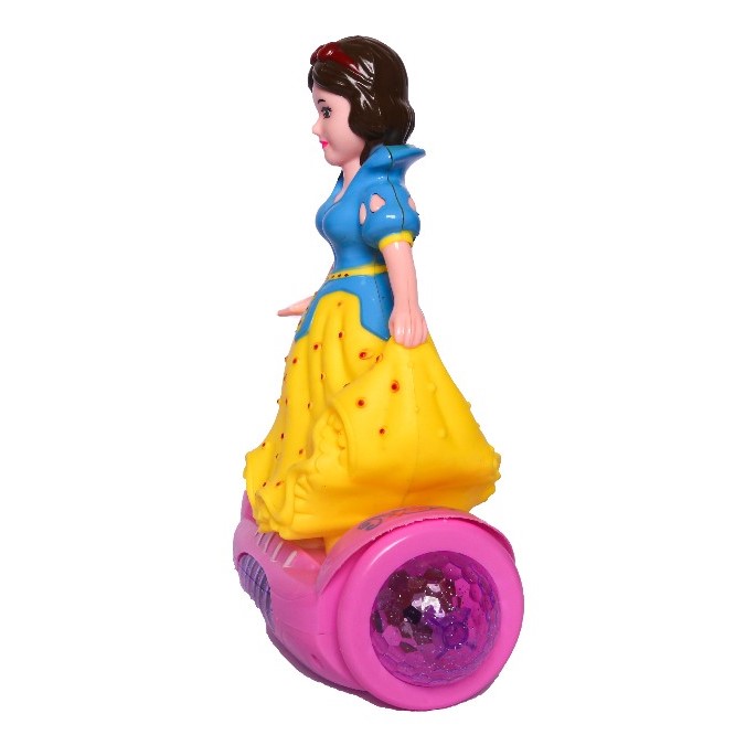 Balance Car Doll With Rotation Musical Sound 3d Lighting Universal Movement And Battery Operated Princess Toy - Image 3
