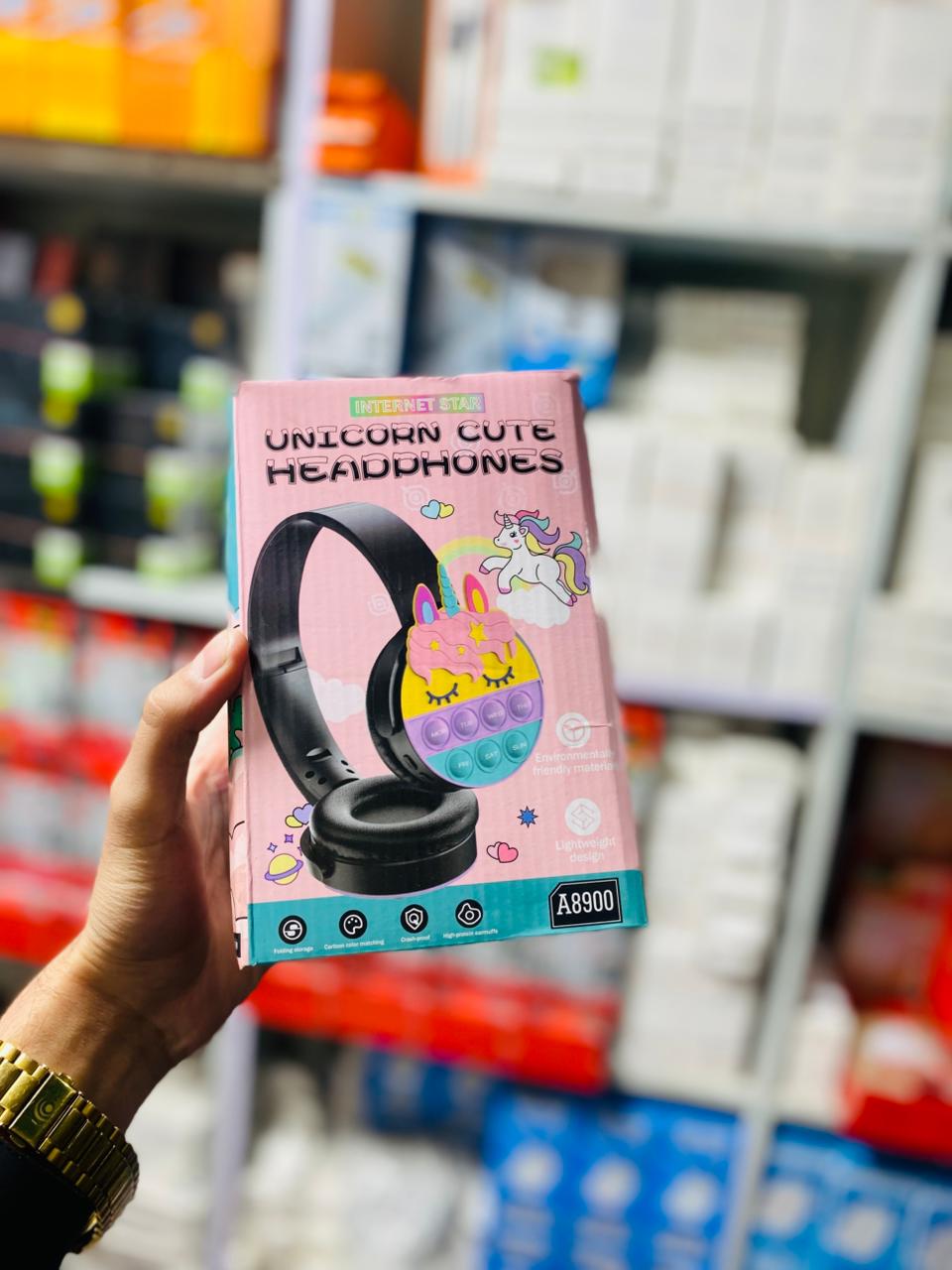 SAMONPOW Kids Bluetooth Headphones – Wireless, Noise-Cancelling, with Microphone | Soft Silicone On-Ear Headphones for School, Travel, Tablet & Phone (random colour) - Image 2