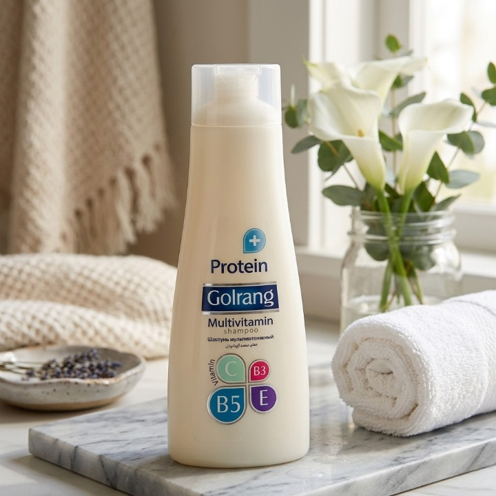 Protein Golrang Multivitamin Shampoo Strengthening & Nourishing Hair - Image 4