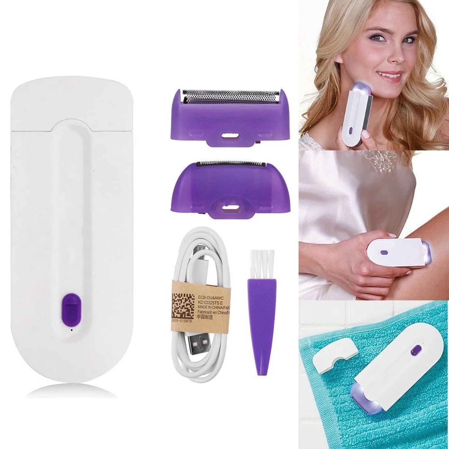 Finishing Touch Laser Hair Removal | 2‑in‑1 Trimmer | Pain‑Free Electric Hair Removal for Women - Image 4