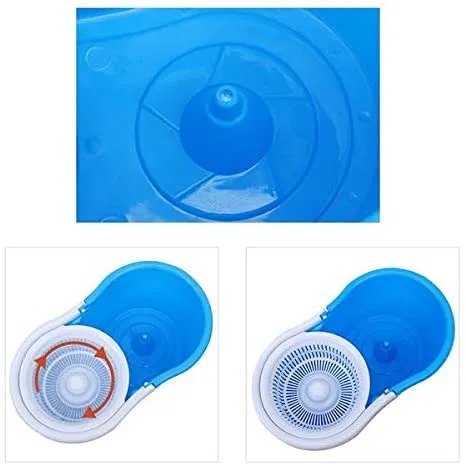 360° Rotating Head Mops with Bucket Mob Deep-cleaning magic mop-microfiber mop - Image 4
