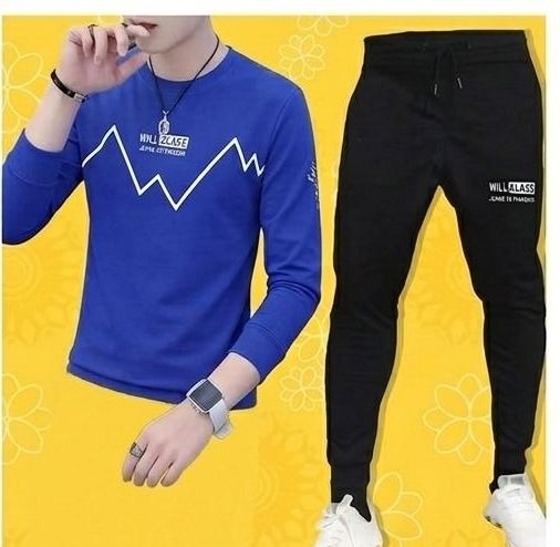 Printed T-Shirt and Trouser Summer Track Suit for Men & Boys – Comfortable Casual Two-Piece Outfit, Soft Breathable Fabric - Image 4