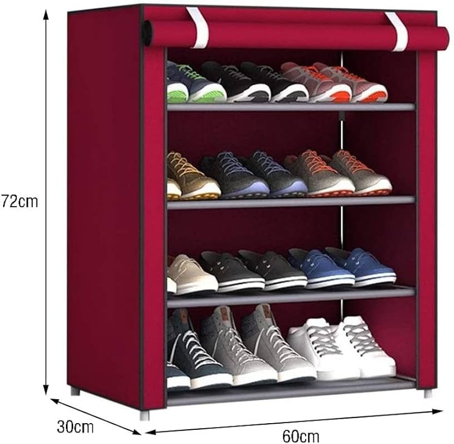 Shoe Rack Organizer Detachable Washable Shoe Rack Multi Layer Non Woven Shoe Cabinet - Image 3