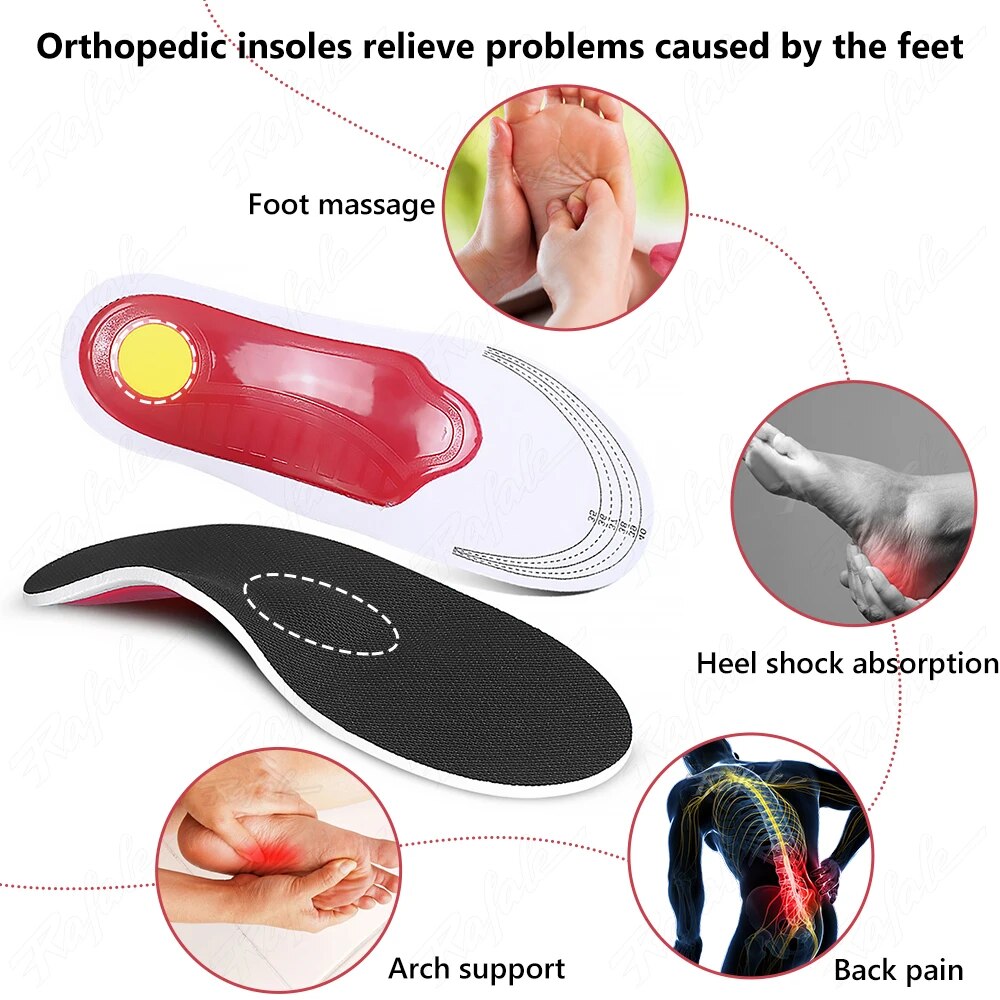Flat Feet Arch Support Foot Pad Insole Shoe Inserts For Foot Pain Relief for Man & Woman - Image 4