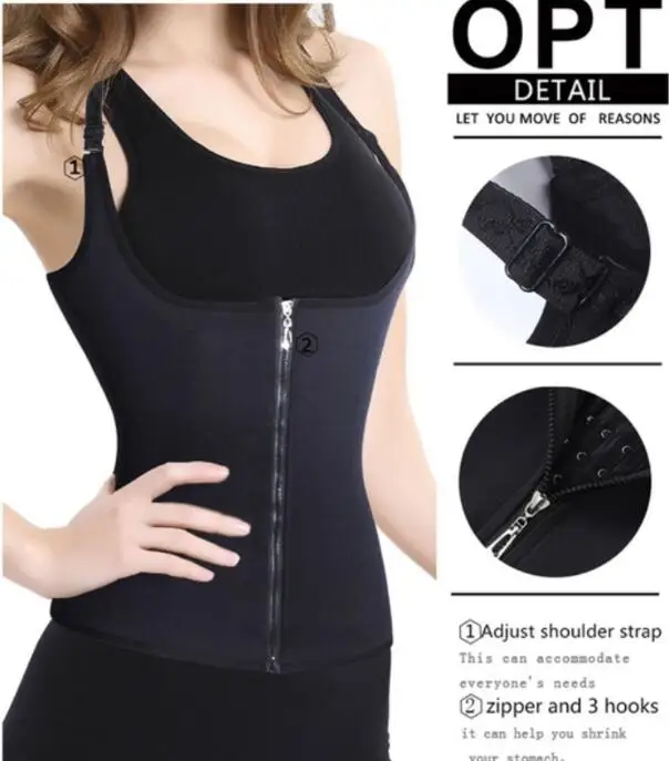 Adjustable Hook Waist Slimming Belt Body Shaper Belly Tummy Abdomen Control Burn Fat - Image 5