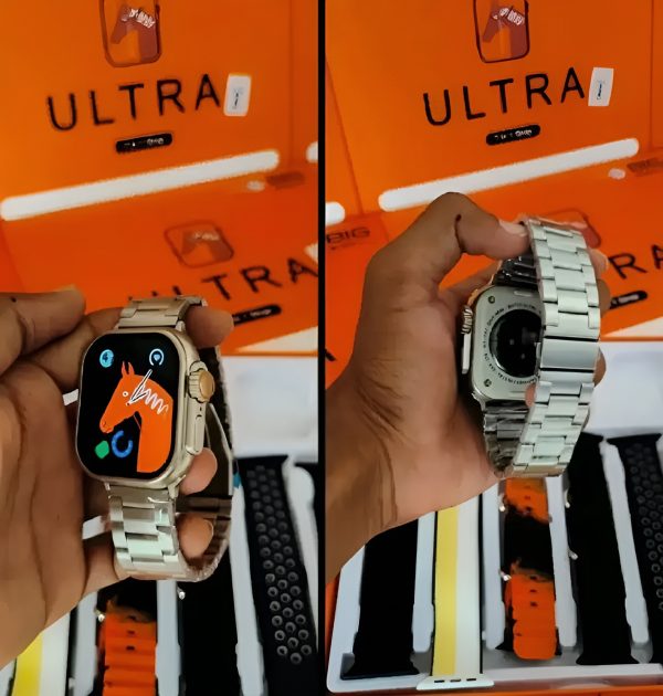 7-in-1 Ultra Smart Watch – Advanced Multi-Feature Fitness Tracker with Heart Rate Monitor, Sleep Tracking, Bluetooth Calling, Sports Modes & More Random Color Straps - Image 3