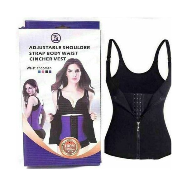 Adjustable Hook Waist Slimming Belt Body Shaper Belly Tummy Abdomen Control Burn Fat - Image 2